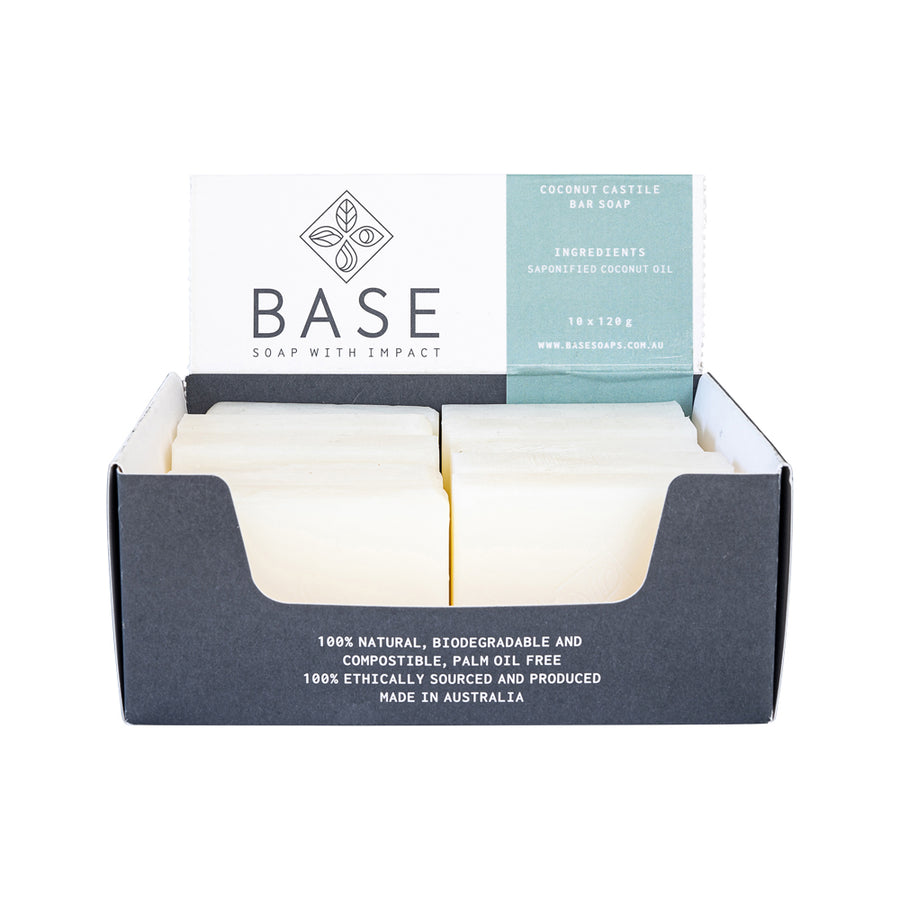 Soap Bar Coconut Castile (Raw Bar)