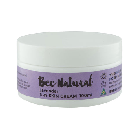 Bee Natural Dry Skin Cream Lavender 100ml