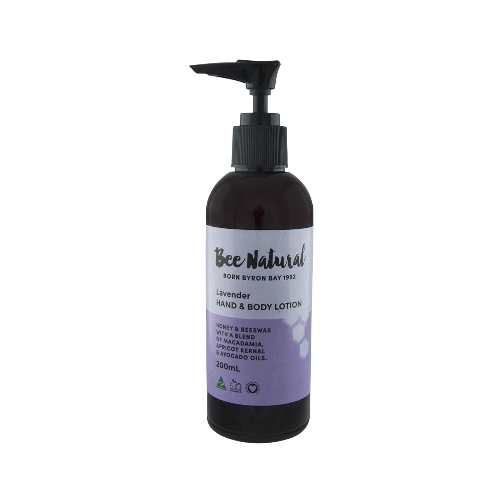Bee Natural Hand and Body Lotion Lavender 200ml