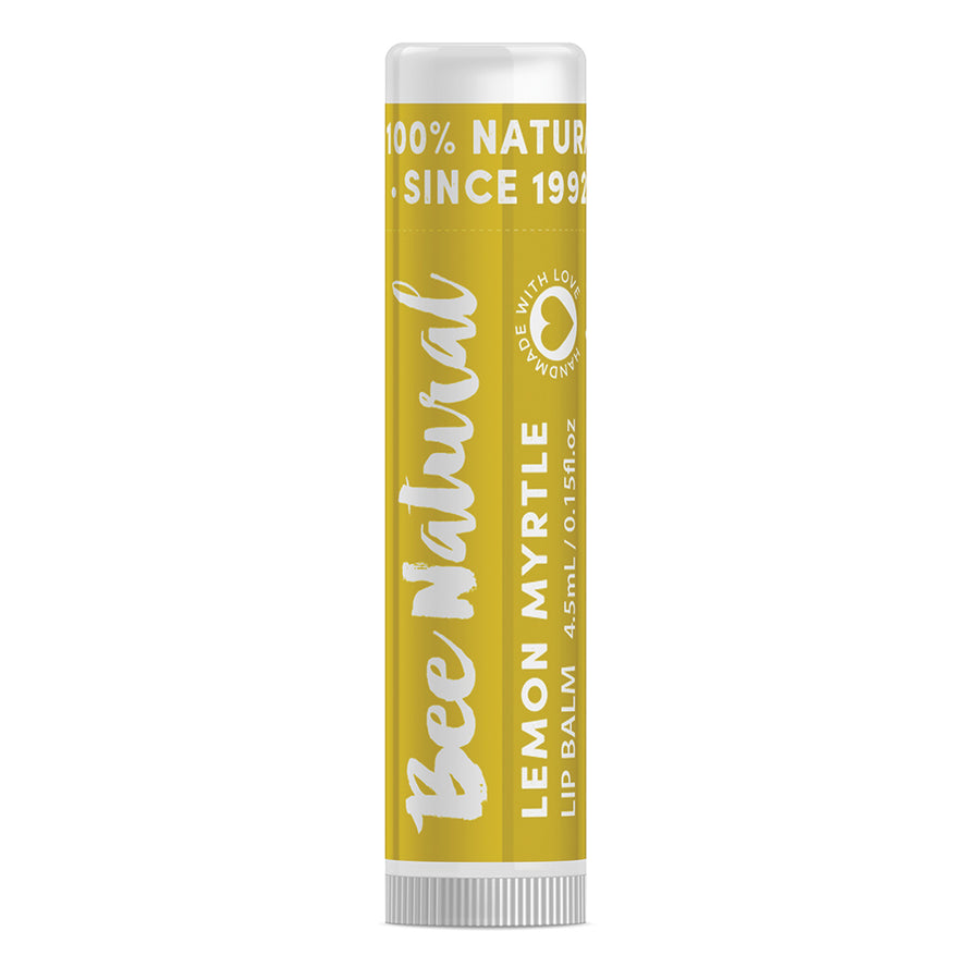 Bee Natural Lip Balm Stick Lemon Myrtle