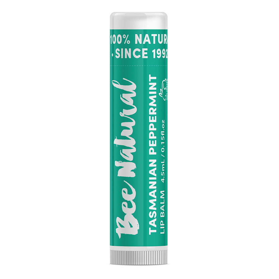 Bee Natural Lip Balm Stick Peppermint