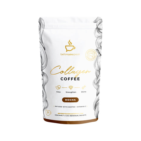 Before You Speak Coffee Collagen Mocha 6.5g x 7 Pack