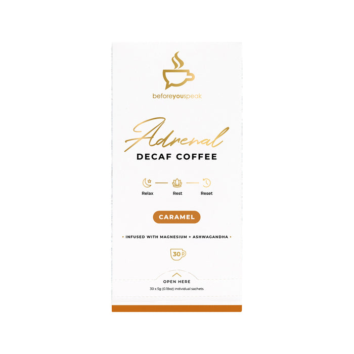 Coffee Decaf Adrenal Caramel