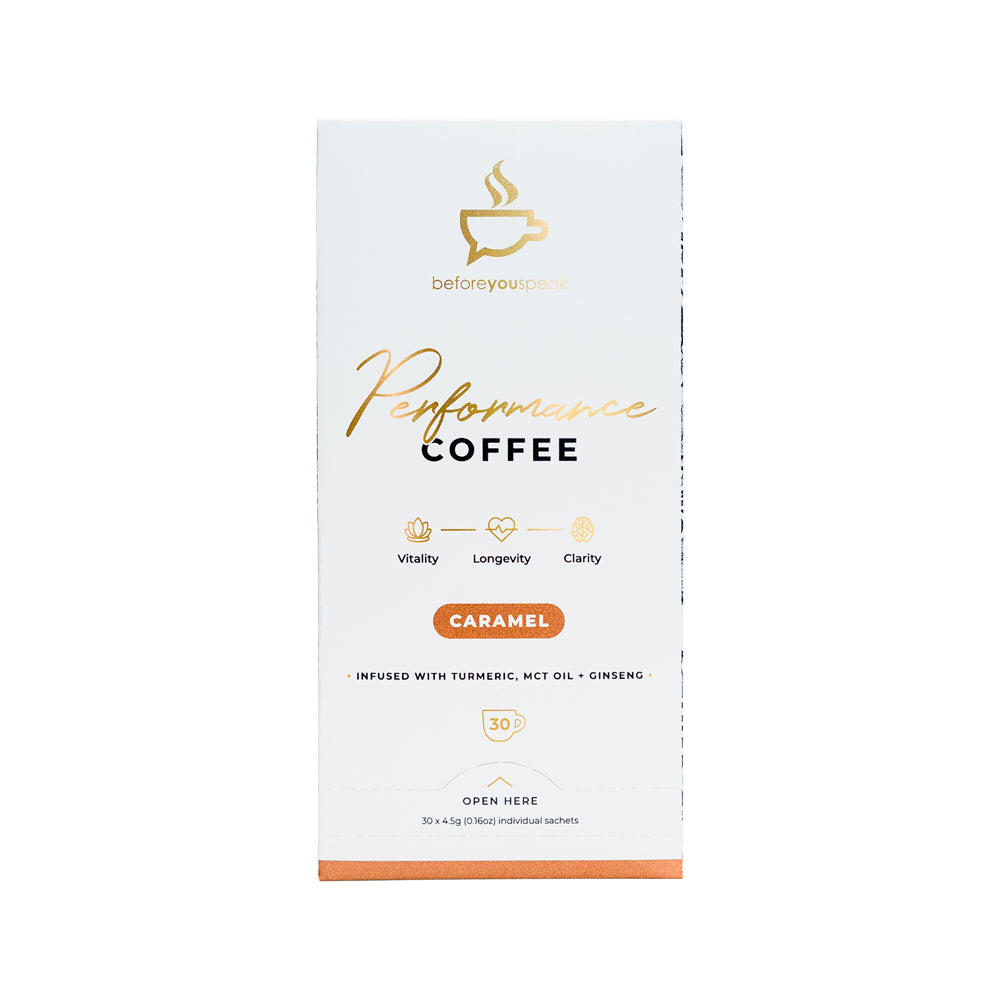 Before You Speak Coffee Performance Caramel 4.5g x 30 Pack