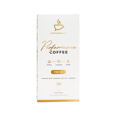 Before You Speak Coffee Performance The OG 4.5g x 30 Pack