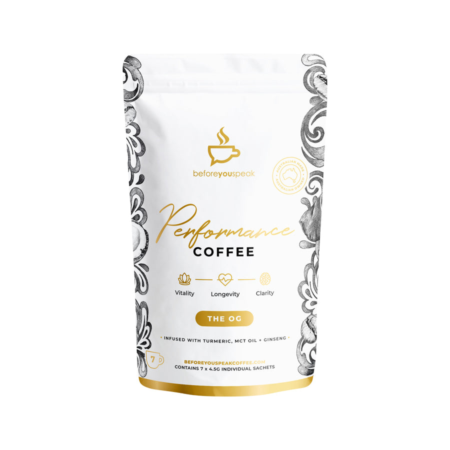 Before You Speak Coffee Performance The OG 4.5g x 7 Pack