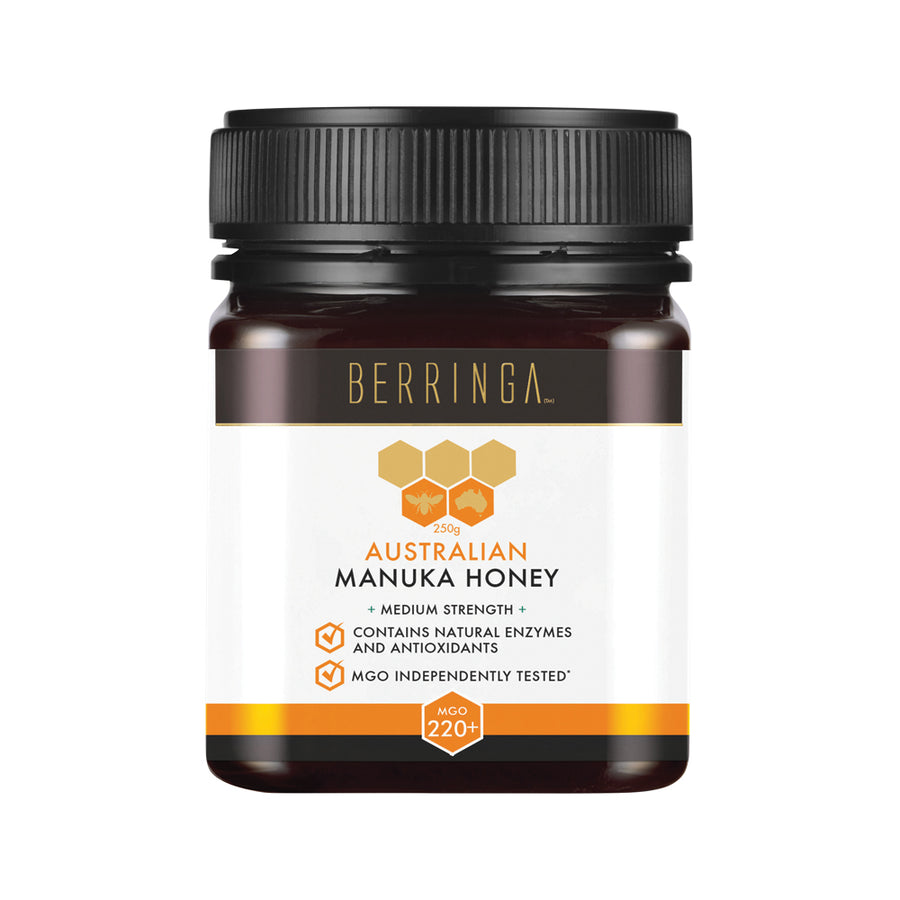 Berringa Honey Aust Manuka Medium Strength (MGO 220) 250g