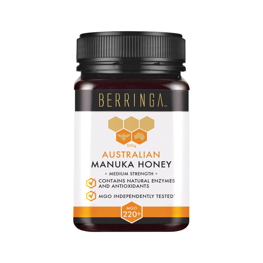Berringa Australian Manuka Honey Medium Strength MGO220 500g