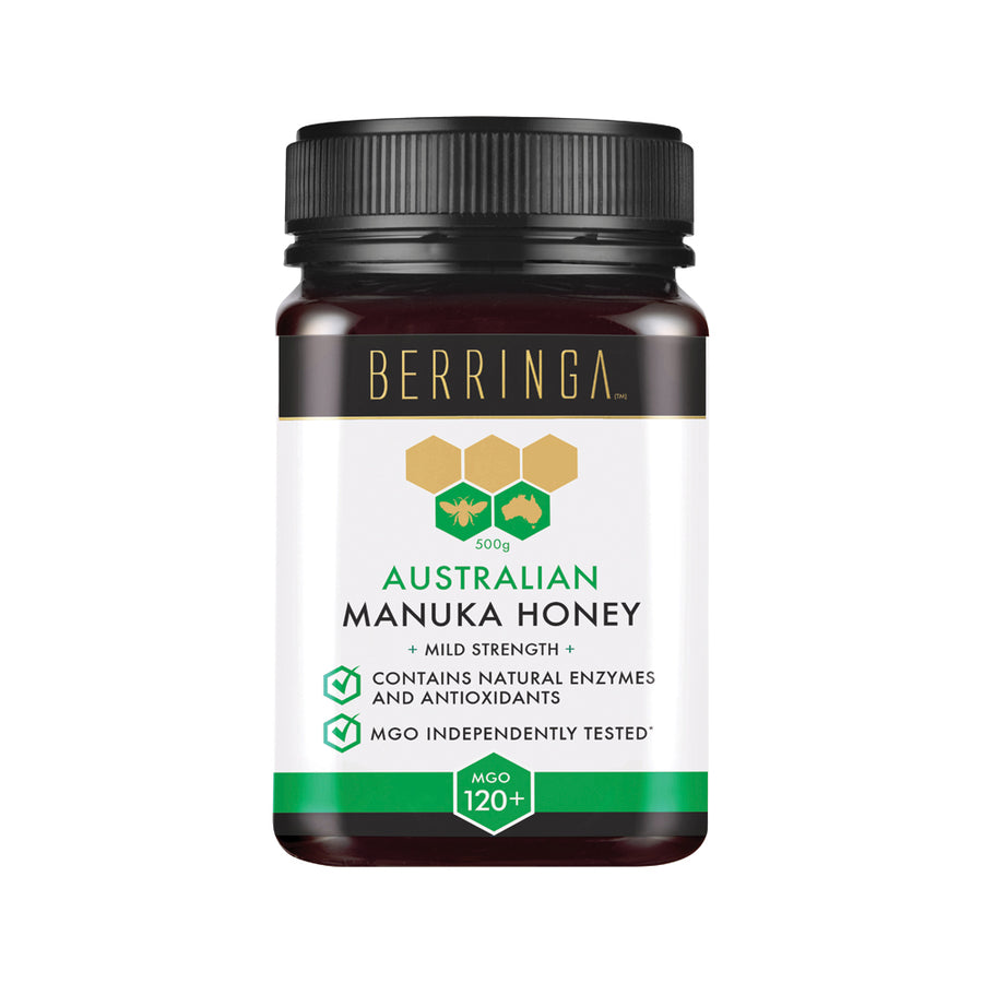 Berringa Honey Aust Manuka Mild Strength (MGO 120) 500g