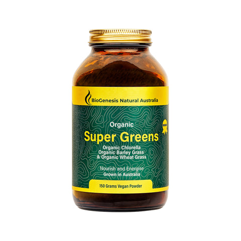 BioGenesis (Glass) Organic Super Greens Powder 150g
