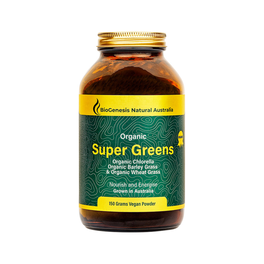 BioGenesis (Glass) Organic Super Greens Powder 150g