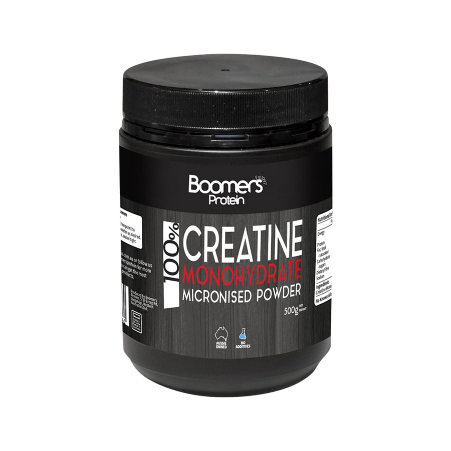 Boomers Protein 100% Creatine Monohydrate Micronised Powder 500g