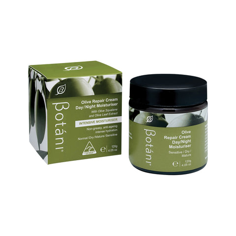 Botani Moisturiser Intensive Olive Repair Cream (Day Night Moisturiser) 120g