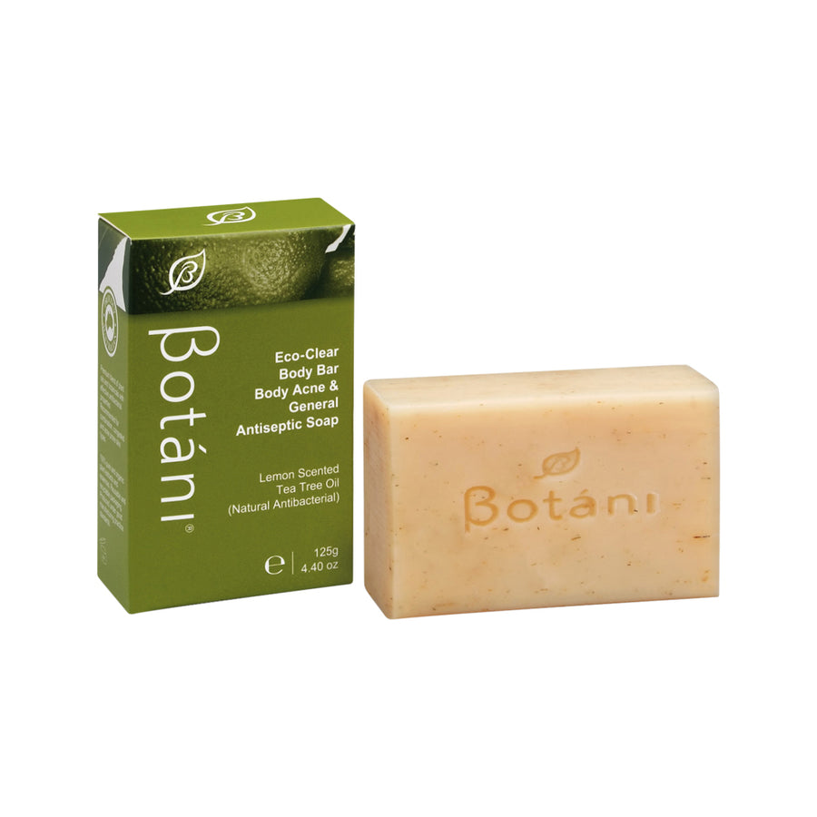 Botani Eco Clear Body Bar Body Acne and General Lemon Scented Antiseptic Soap 125g