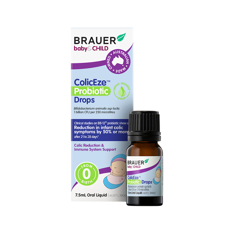 Brauer Baby Child ColicEze Probiotic Drops 7.5ml