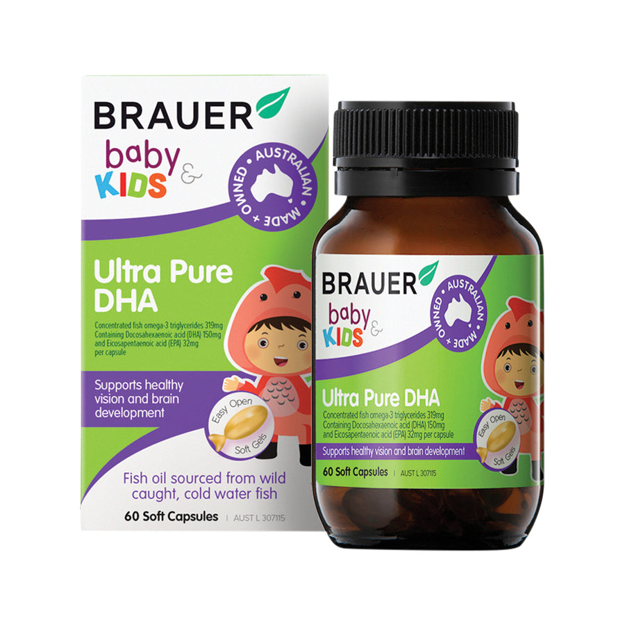 Brauer Baby Kids Ultra Pure DHA 60c