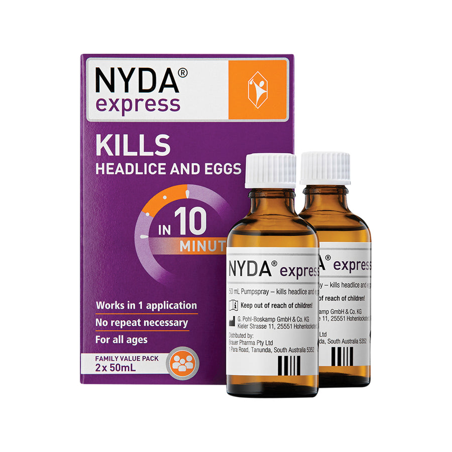 Nyda Express Kills Headlice and Eggs 50ml Pumpspray