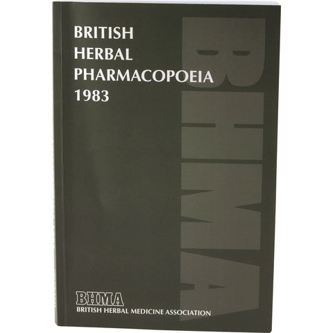 British Herbal Pharmacopoeia Softcover 1983
