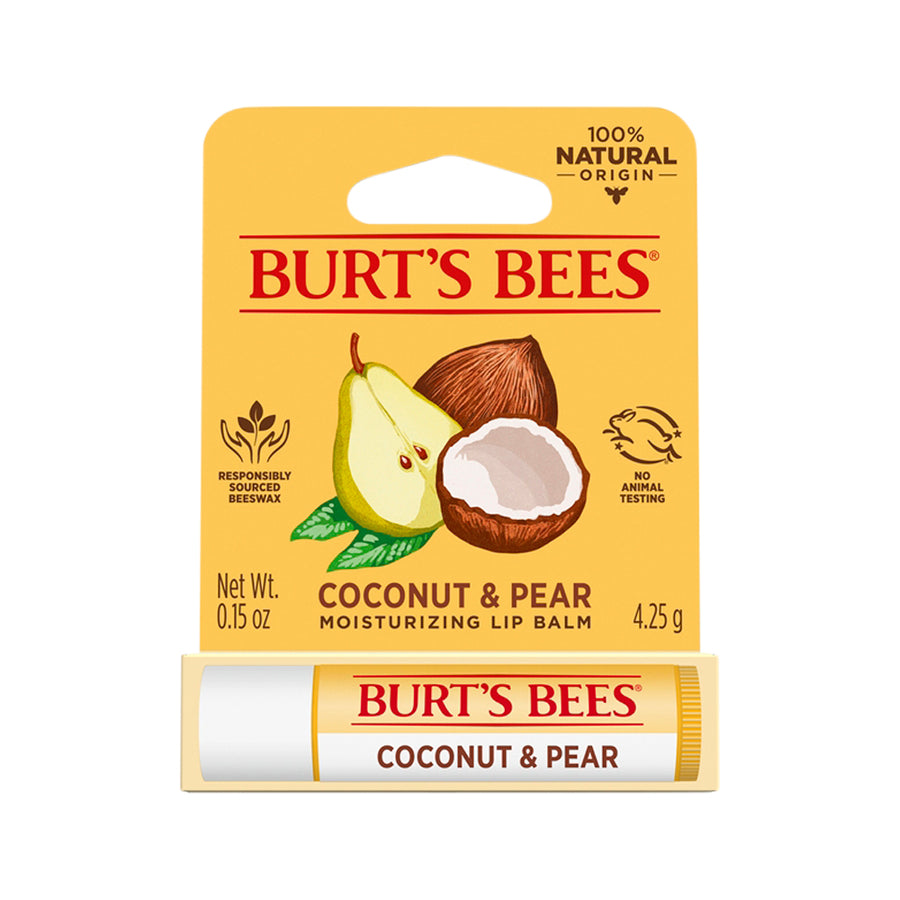 Burt's Bees Coconut and Pear Moisturizing Lip Balm 4.25g