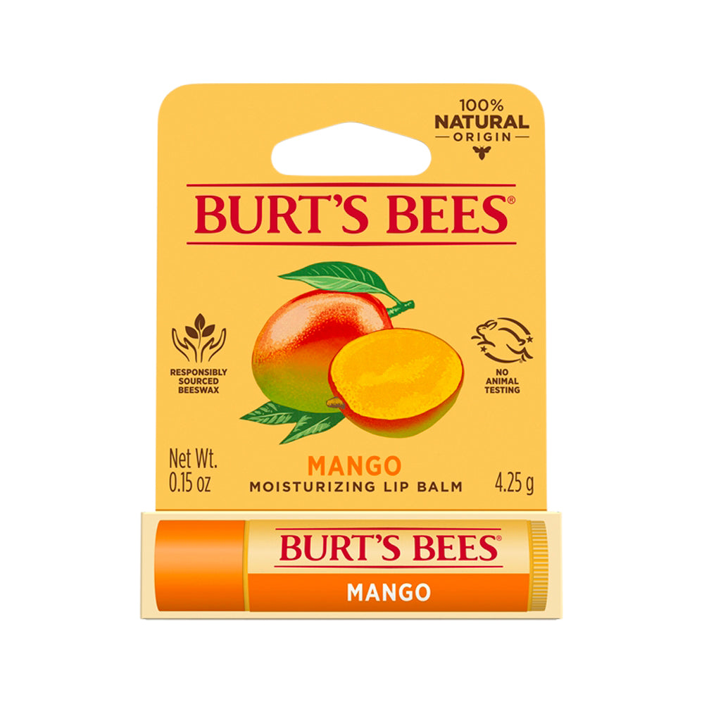Burts Bees Mango Moisturizing Lip Balm 4.25g