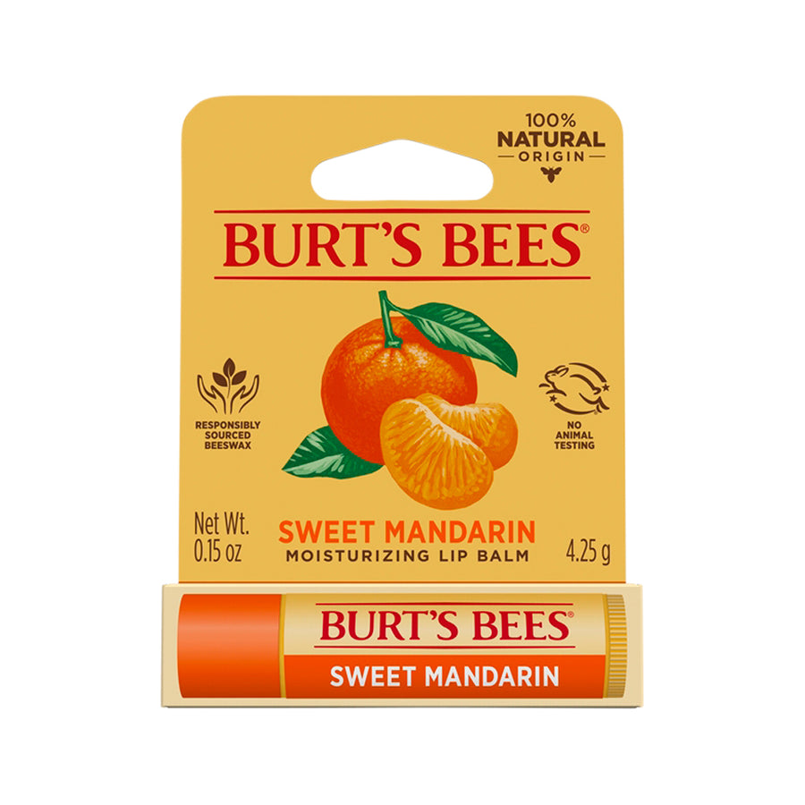 Burt's Bees Sweet Mandarin Moisturizing Lip Balm 4.25g