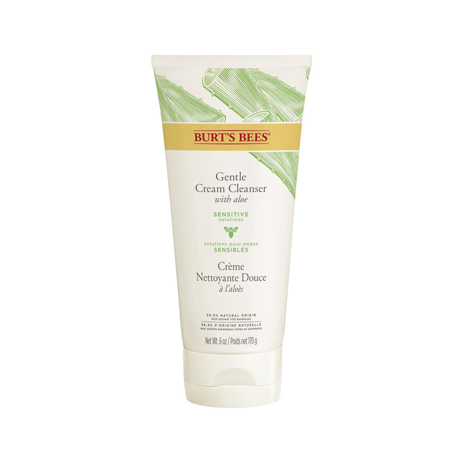 Burts Bees Sensitive Solutions Cream Cleanser Gentle 170g