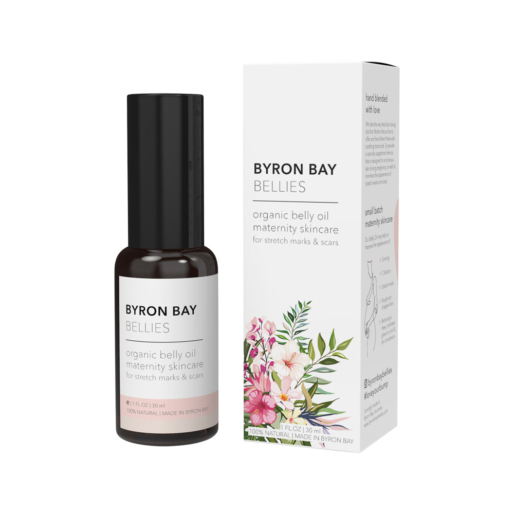 Byron Bay Bellies Org Belly Oil 30ml