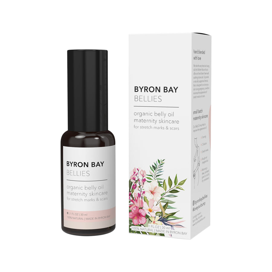 Byron Bay Bellies Org Belly Oil 30ml