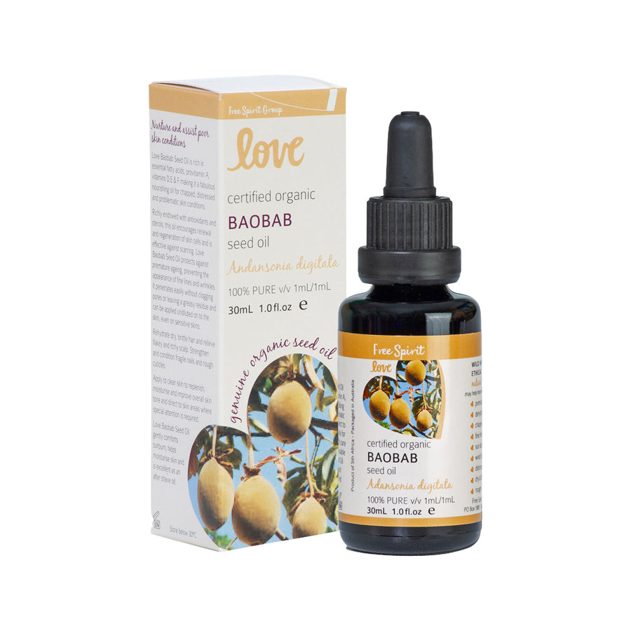 Organic Baobab Seed Oil 30ml