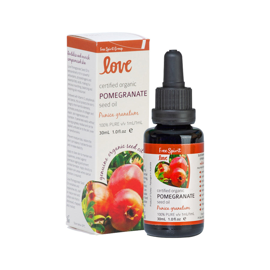 Free Spirit Group Love Certified Organic Pomegranate Seed Oil 30ml