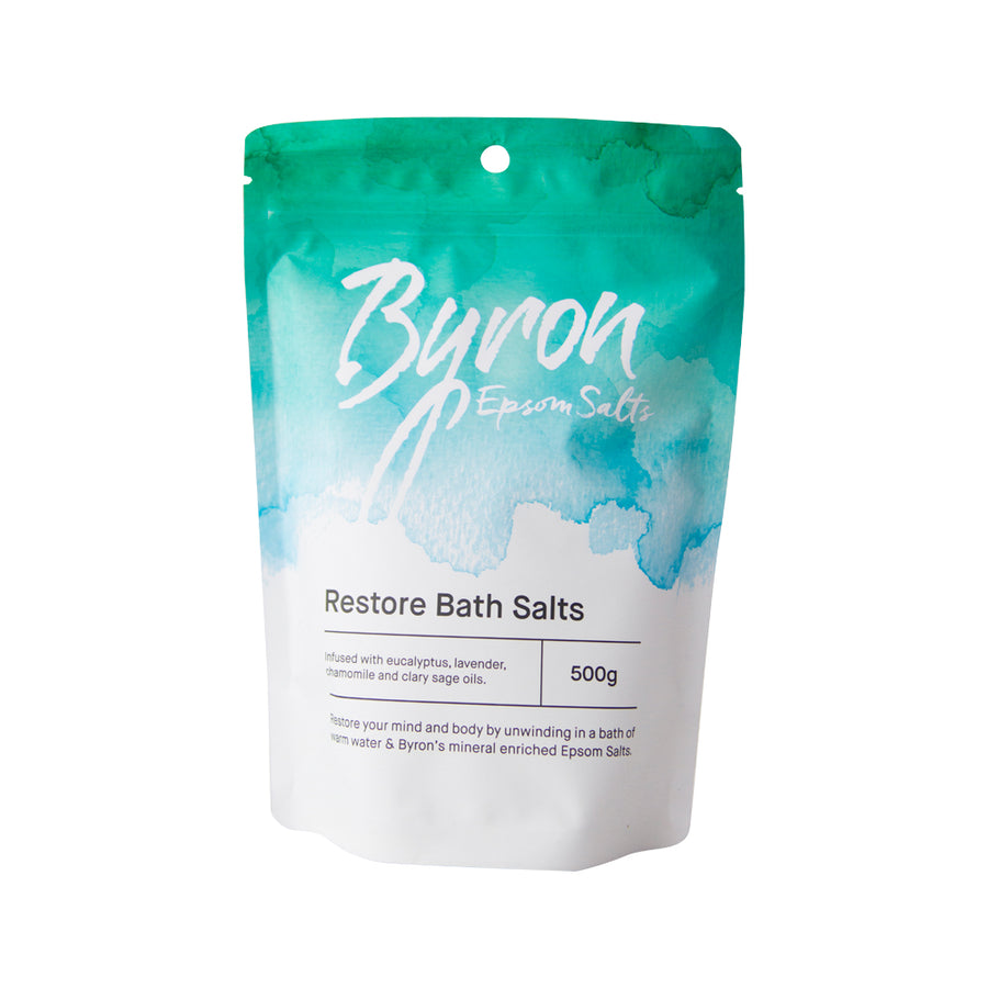 Byron Epsom Salts Bath Salts Restore 500g