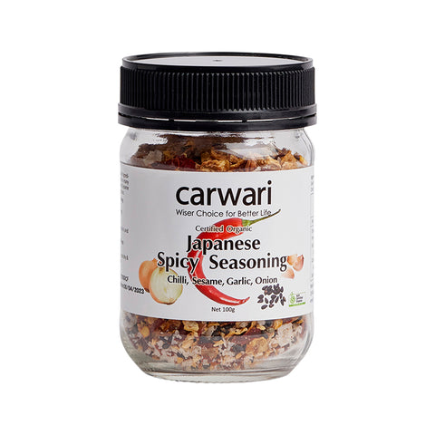 Carwari Org Japanese Spicy Seasoning 100g