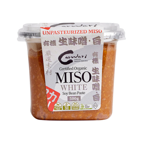 Carwari Org Miso Paste (Soy Bean) White 500g