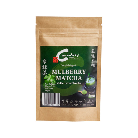 Carwari Org Mulberry Matcha (Mulberry Leaf) Powder 50g