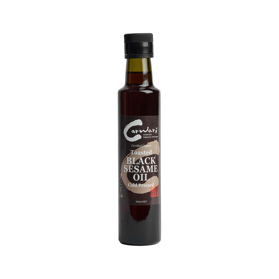 Carwari Org Sesame Oil Toasted Black 250ml