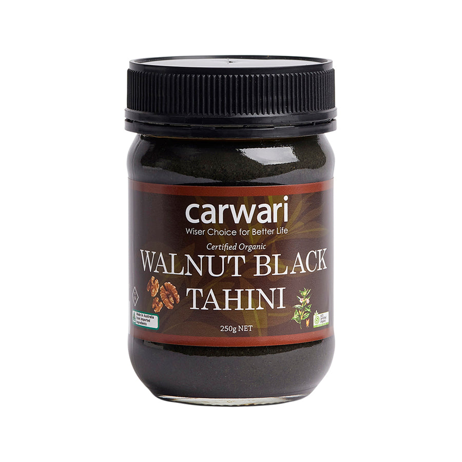 Carwari Org Walnut Black Tahini 250g