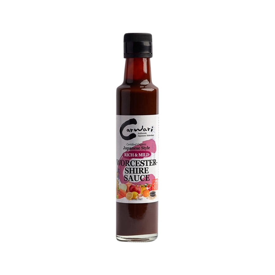 Carwari Org Worcestershire Sauce Rich and Mild 250ml