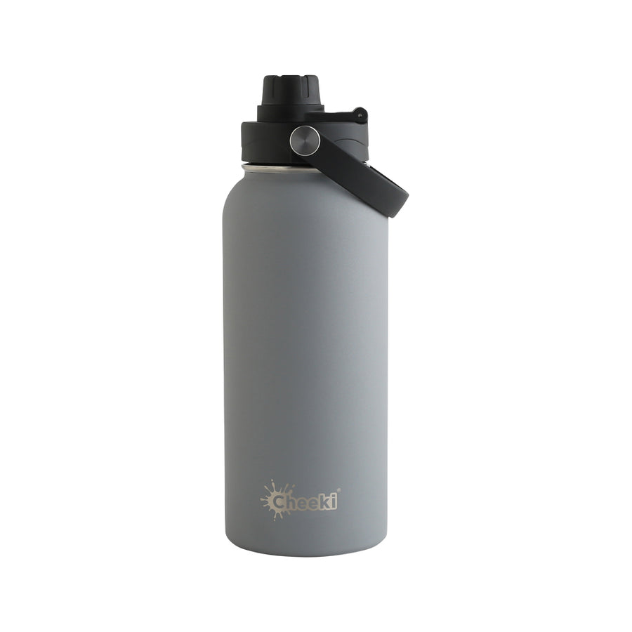 Cheeki Insulated Bottle Adventure Slate Large 1L