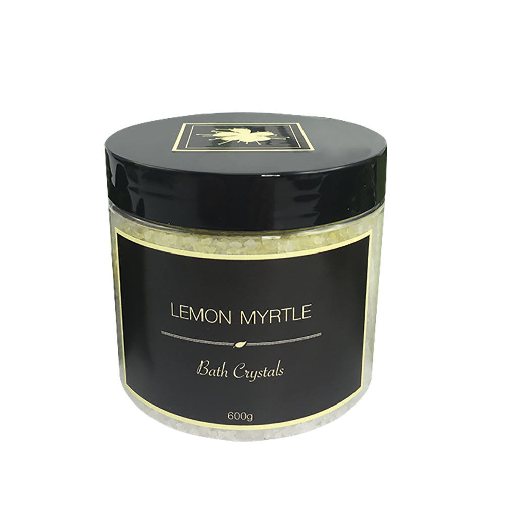 Clover Fields Lemon Myrtle Bath Crystals 600g