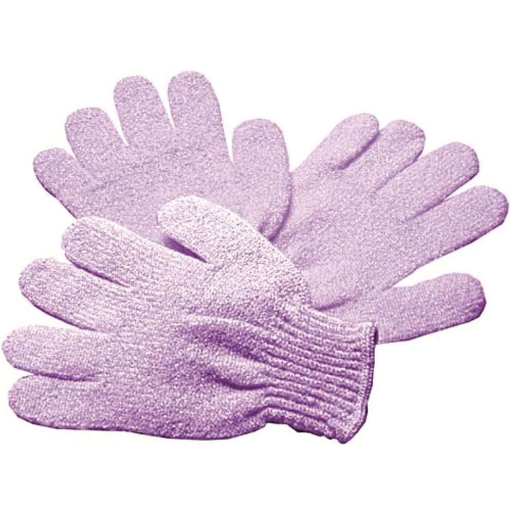 Clover Fields Massage Glove Mauve x 12 Pack