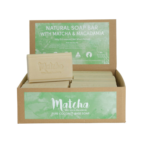 Clover Fields NG Essent Matcha Soap 150g x 16 Display