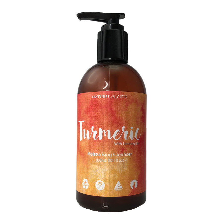 Natures Gifts Turmeric with Lemongrass Moisturising Cleanser 300ml