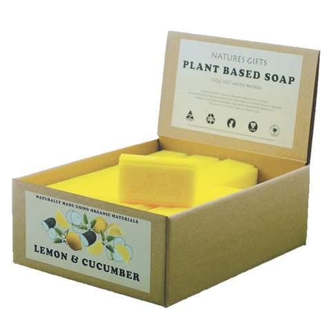 Clover Fields NG Lemon and Cucumber Soap 100g x 36 Display