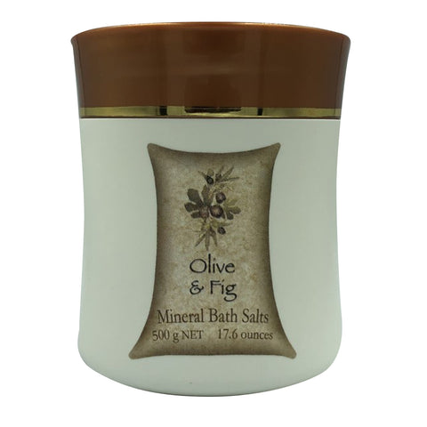 Olive and Fig Mineral Bath Salts