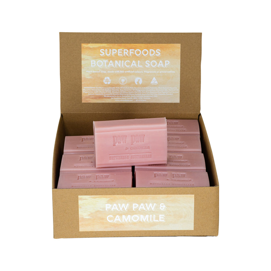 Clover Fields S.Food Botan Paw and Camomile Soap