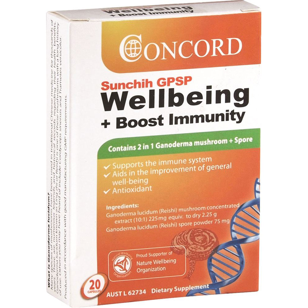 Concord Sunchih GPSP Wellbeing Boost Immunity 20c