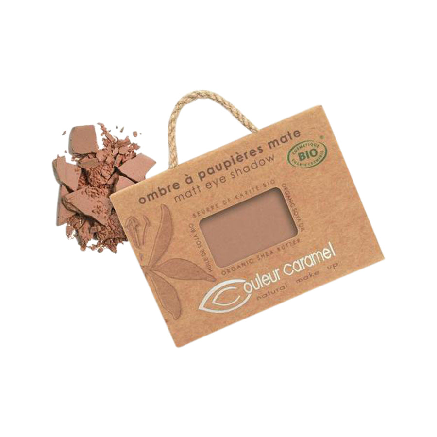 Couleur Caramel Org Eye Shadow Matt Cocoa (80)
