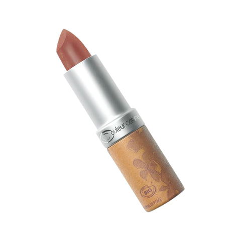Couleur Caramel Org Lipstick Glossy Pearly Chocolate Brown (211)