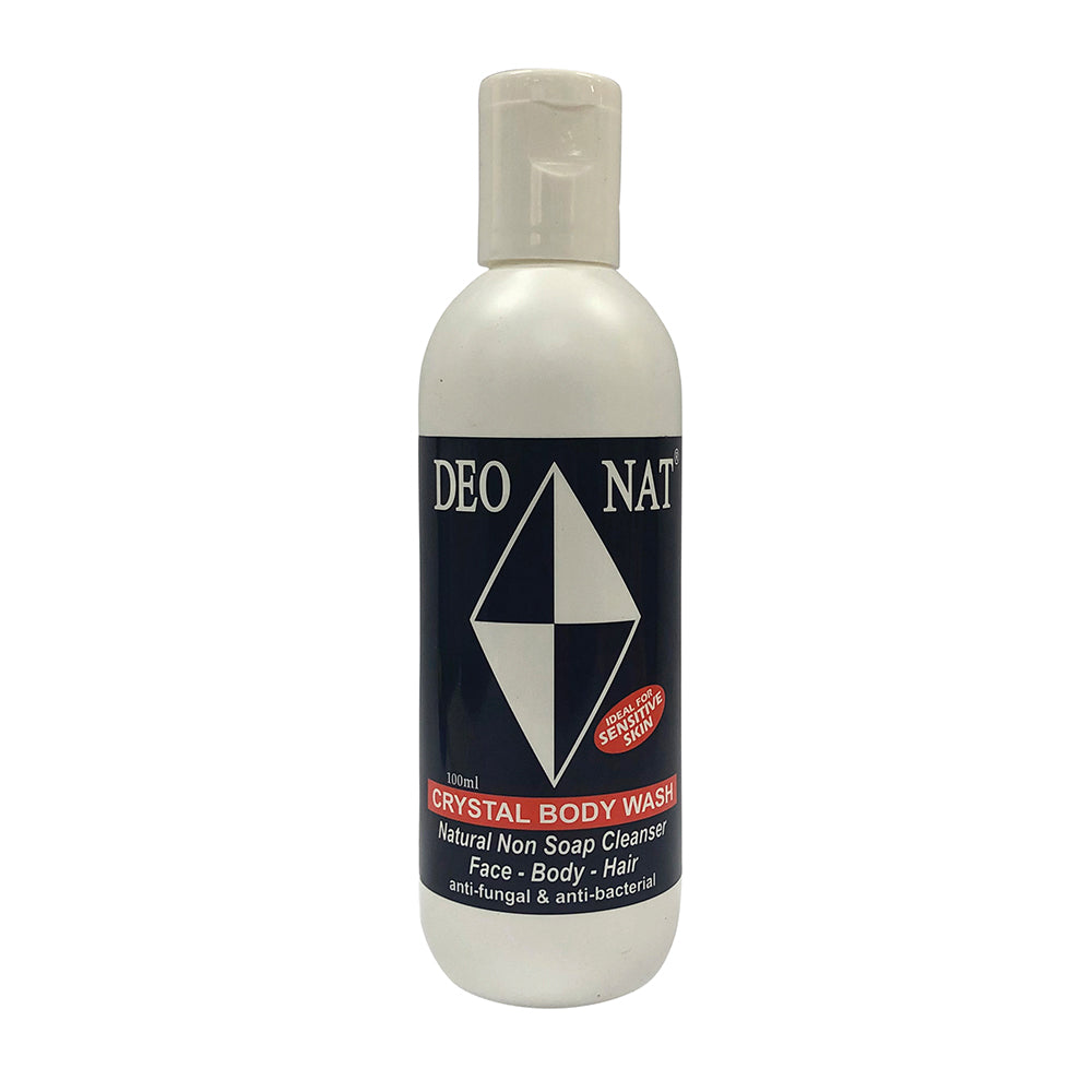 Deonat Crystal Body Wash Natural Non Soap Cleanser 100mL
