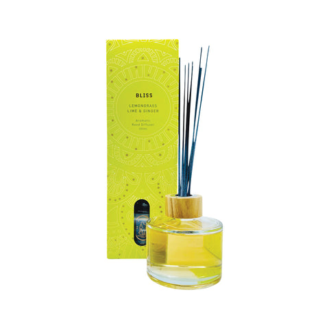 Distillery Reed Diffuser Bliss Lemongrass Lime and Ginger 200ml